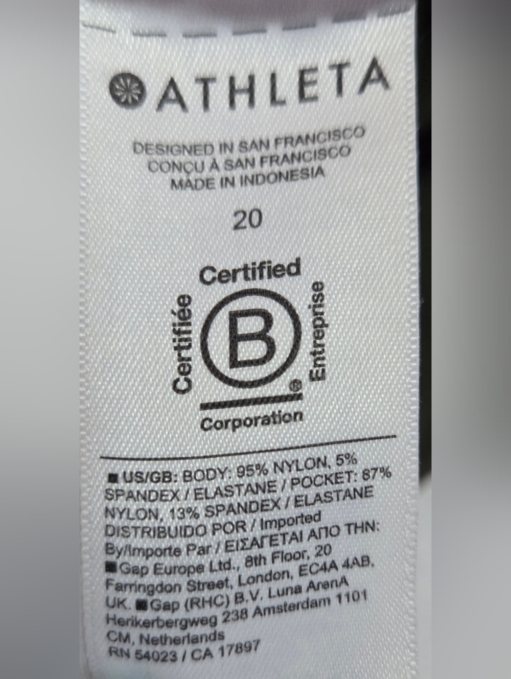 Athleta Womens Trekkie High Rise Jogger Pants Size 20 Aspen Olive Sporty Logo - Picture 11 of 14